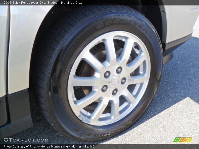 Platinum Metallic / Gray 2006 Buick Rendezvous CXL