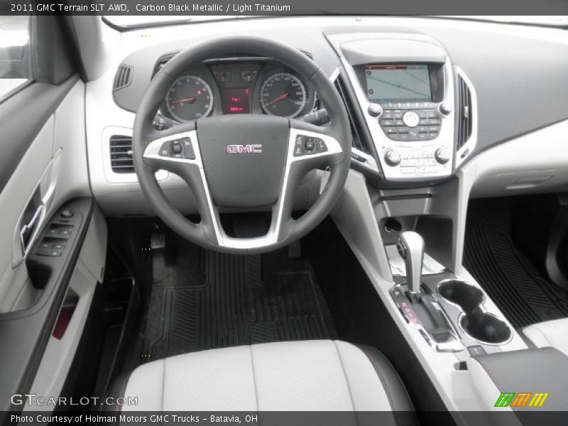 Carbon Black Metallic / Light Titanium 2011 GMC Terrain SLT AWD