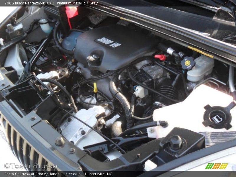 Platinum Metallic / Gray 2006 Buick Rendezvous CXL