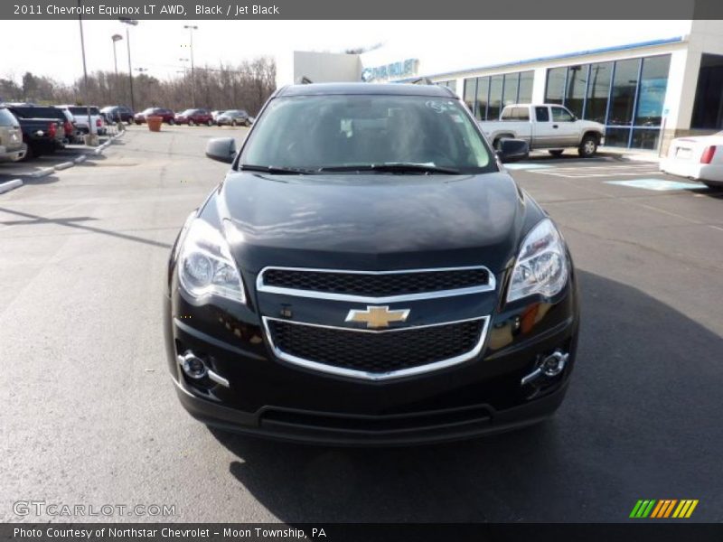 Black / Jet Black 2011 Chevrolet Equinox LT AWD