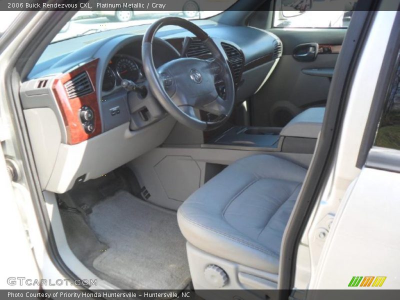 Platinum Metallic / Gray 2006 Buick Rendezvous CXL