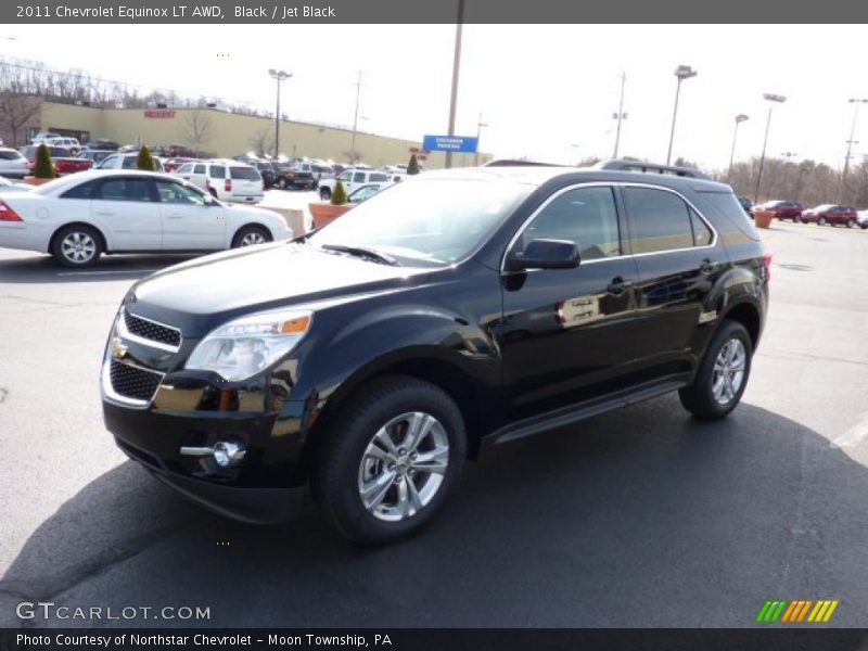 Black / Jet Black 2011 Chevrolet Equinox LT AWD