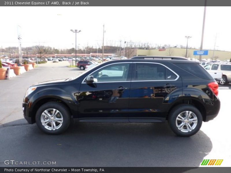 Black / Jet Black 2011 Chevrolet Equinox LT AWD