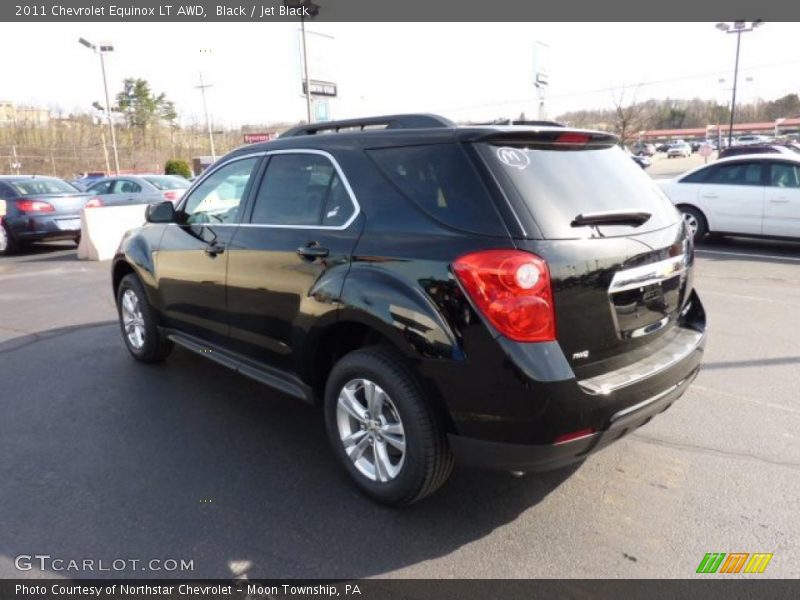 Black / Jet Black 2011 Chevrolet Equinox LT AWD