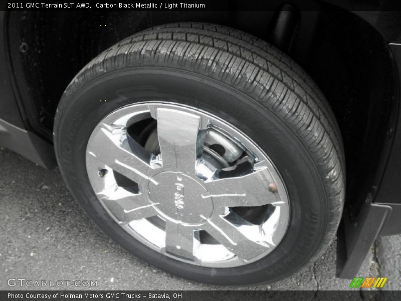 Carbon Black Metallic / Light Titanium 2011 GMC Terrain SLT AWD