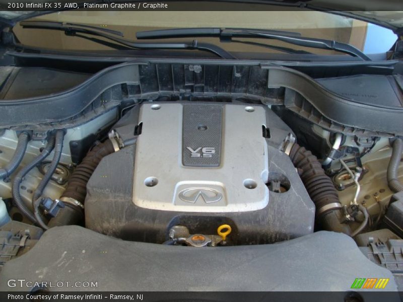 Platinum Graphite / Graphite 2010 Infiniti FX 35 AWD
