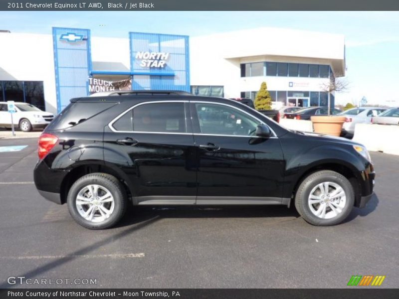 Black / Jet Black 2011 Chevrolet Equinox LT AWD