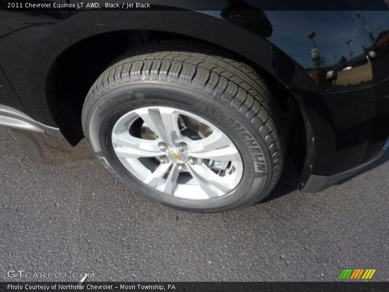 Black / Jet Black 2011 Chevrolet Equinox LT AWD