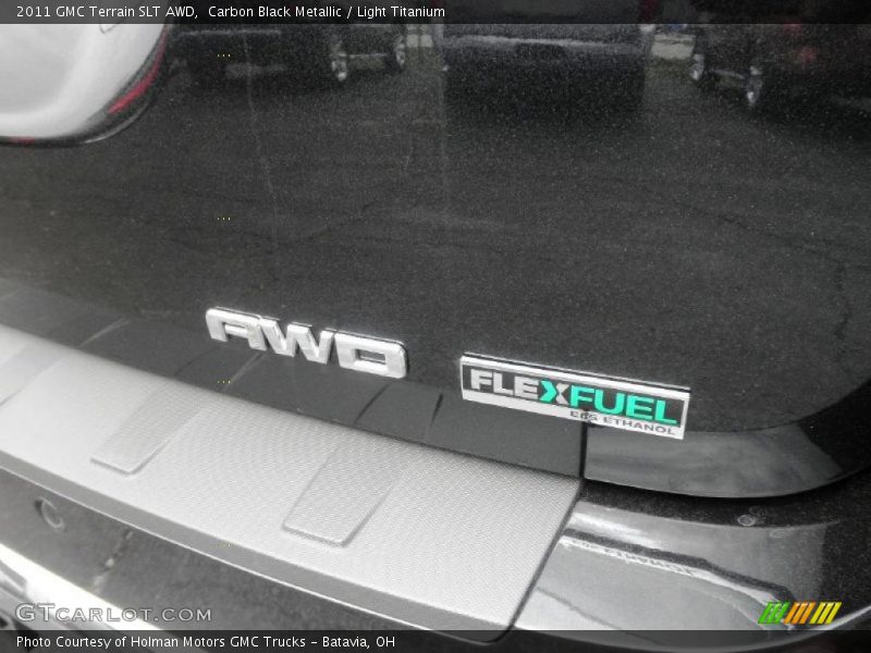 Carbon Black Metallic / Light Titanium 2011 GMC Terrain SLT AWD