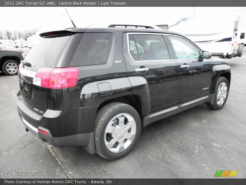 Carbon Black Metallic / Light Titanium 2011 GMC Terrain SLT AWD