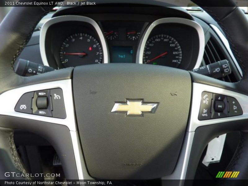 Black / Jet Black 2011 Chevrolet Equinox LT AWD
