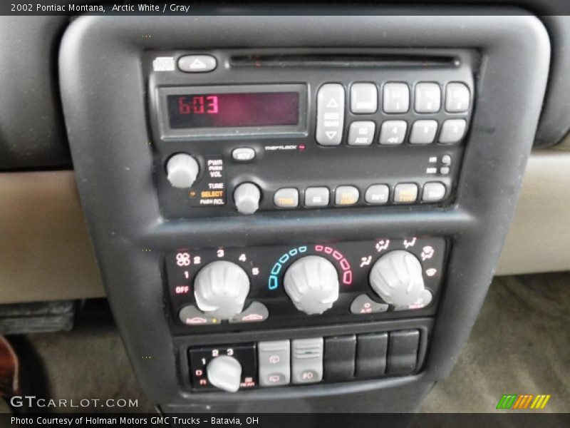 Controls of 2002 Montana 