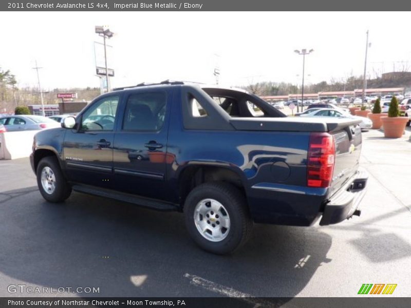Imperial Blue Metallic / Ebony 2011 Chevrolet Avalanche LS 4x4