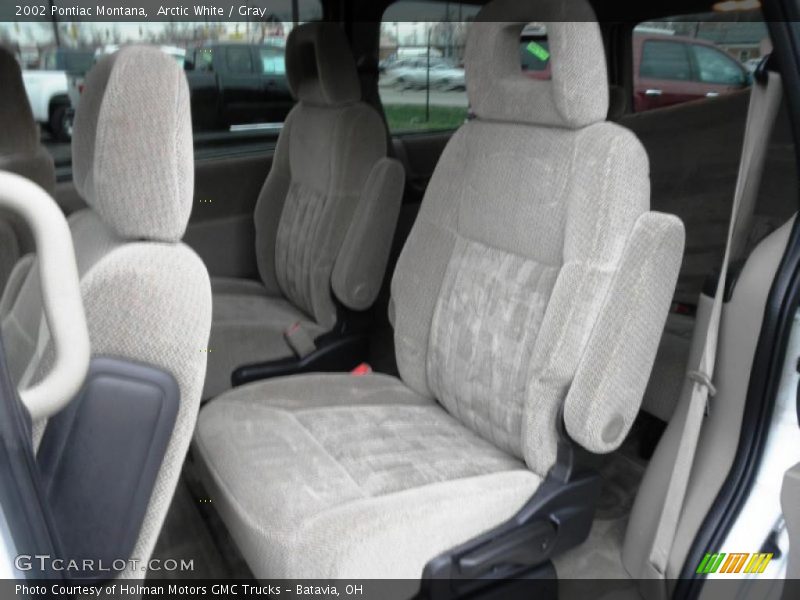 Arctic White / Gray 2002 Pontiac Montana