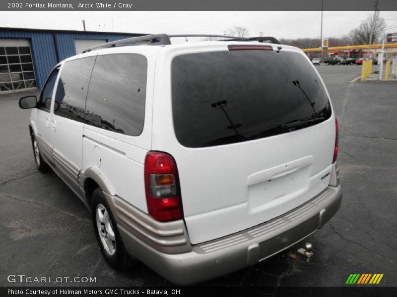 Arctic White / Gray 2002 Pontiac Montana
