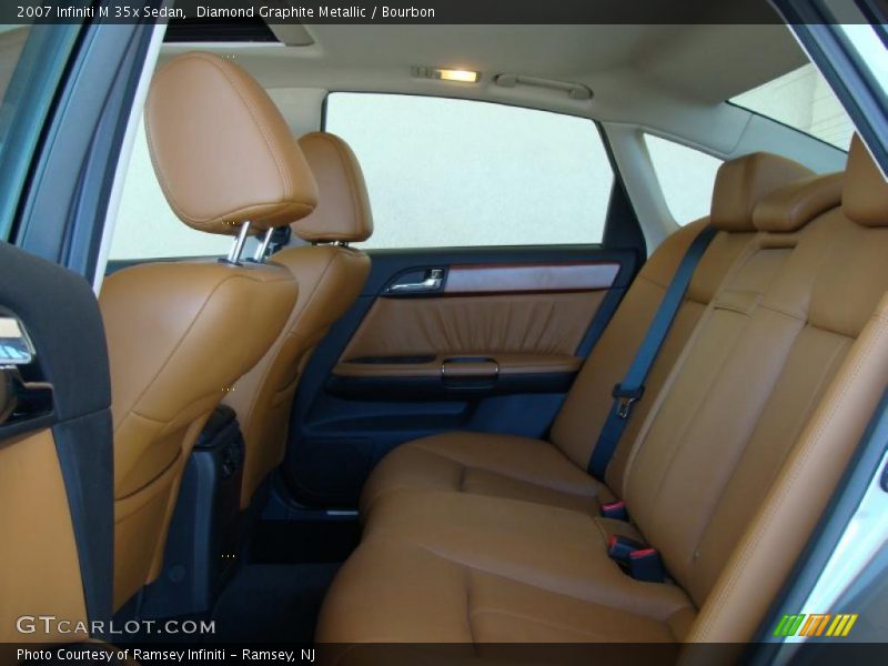 Diamond Graphite Metallic / Bourbon 2007 Infiniti M 35x Sedan