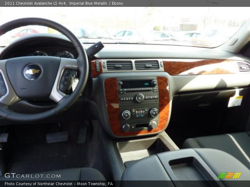 Imperial Blue Metallic / Ebony 2011 Chevrolet Avalanche LS 4x4