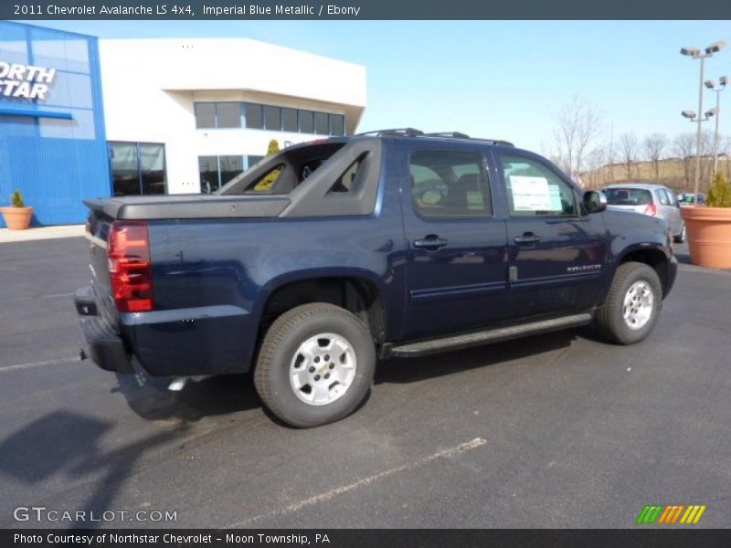Imperial Blue Metallic / Ebony 2011 Chevrolet Avalanche LS 4x4