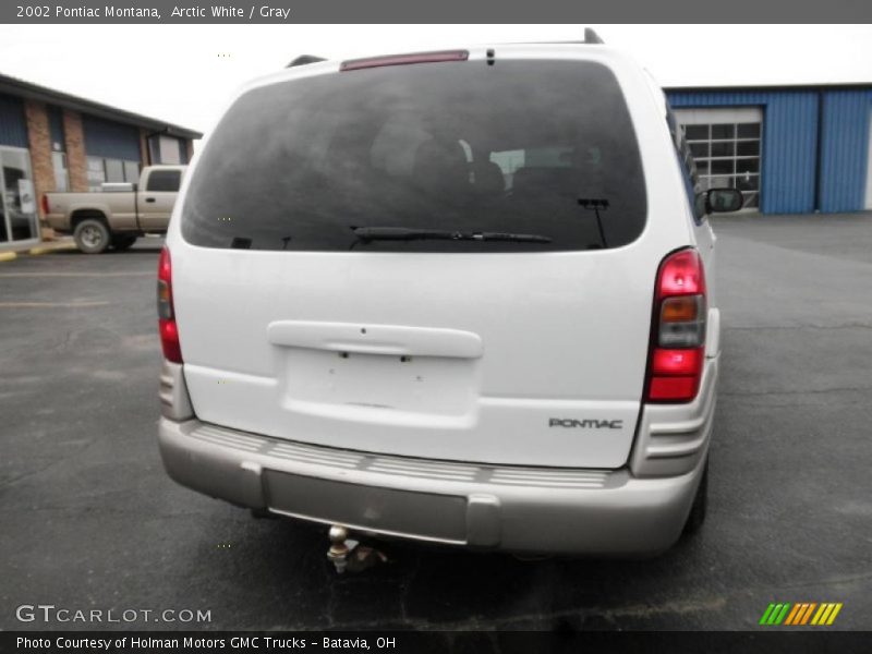Arctic White / Gray 2002 Pontiac Montana