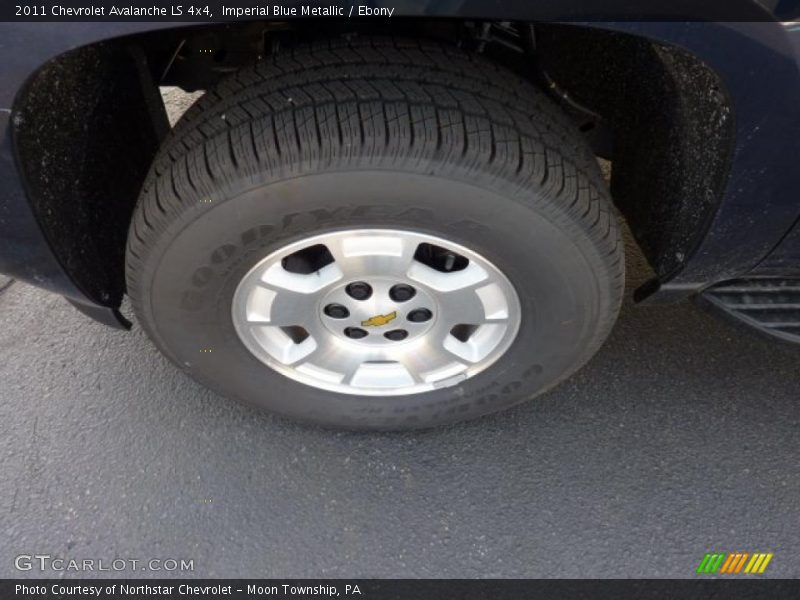 Imperial Blue Metallic / Ebony 2011 Chevrolet Avalanche LS 4x4