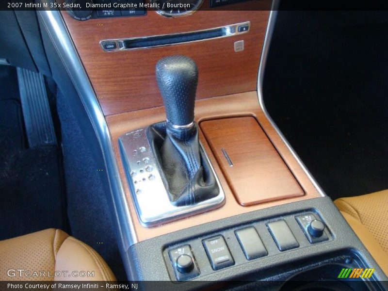 Diamond Graphite Metallic / Bourbon 2007 Infiniti M 35x Sedan