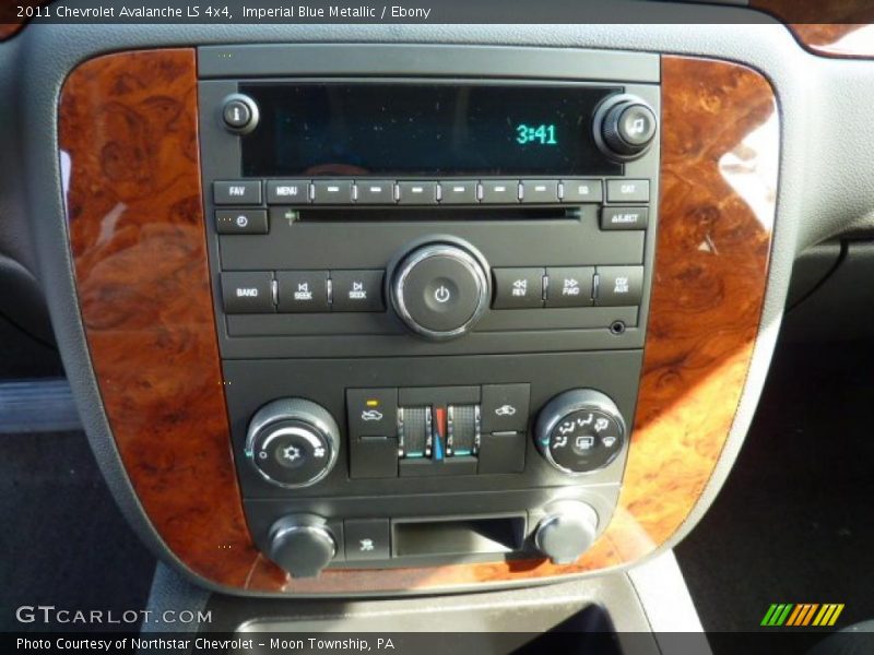 Imperial Blue Metallic / Ebony 2011 Chevrolet Avalanche LS 4x4