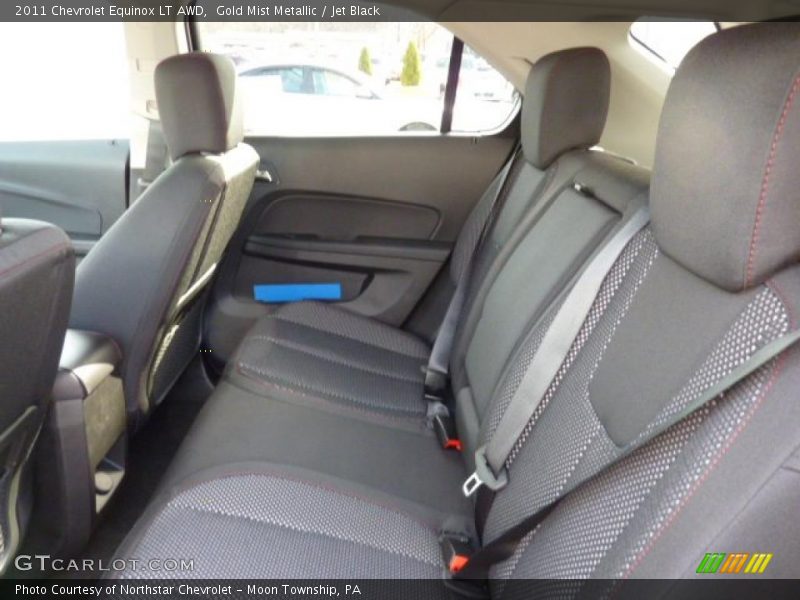 Gold Mist Metallic / Jet Black 2011 Chevrolet Equinox LT AWD