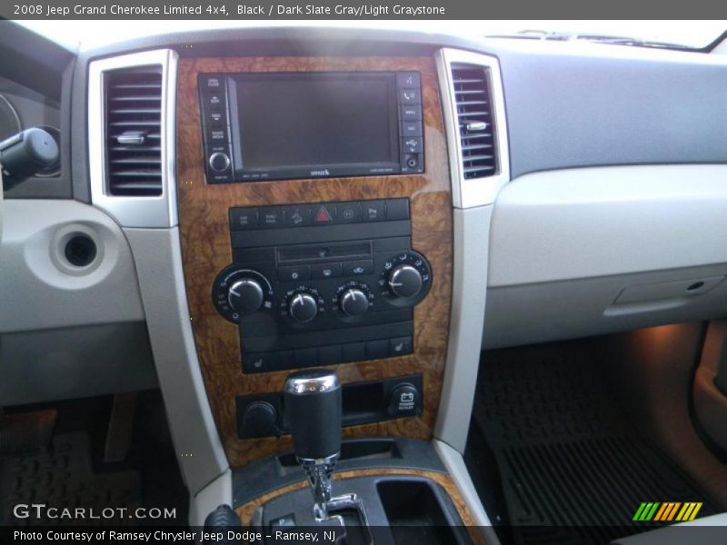 Black / Dark Slate Gray/Light Graystone 2008 Jeep Grand Cherokee Limited 4x4