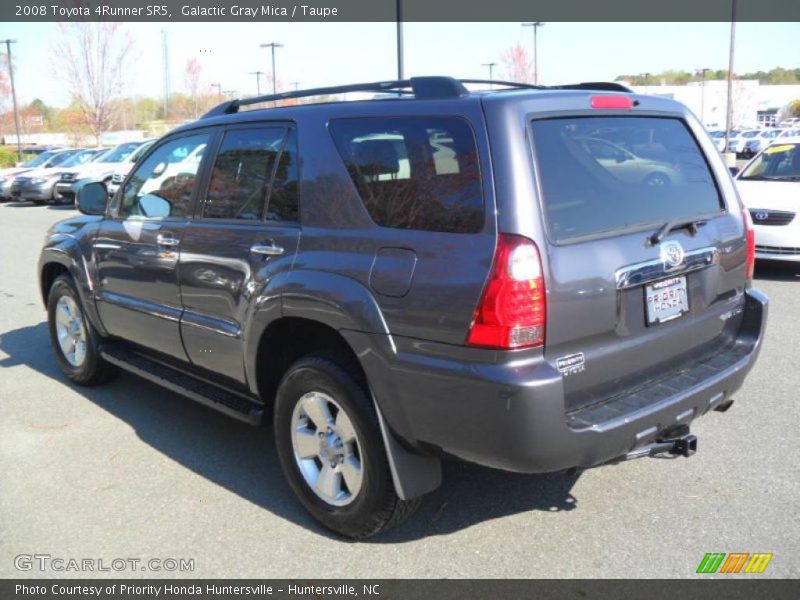 Galactic Gray Mica / Taupe 2008 Toyota 4Runner SR5