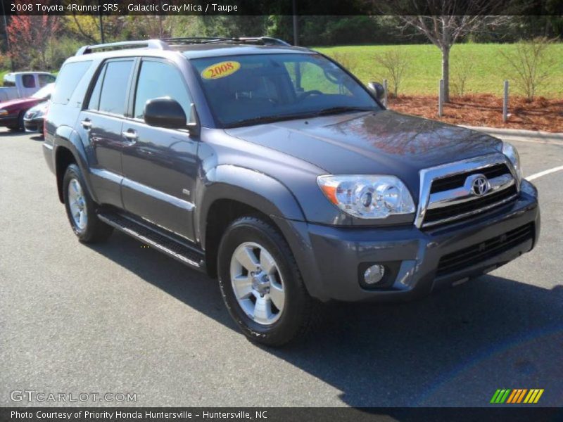 Galactic Gray Mica / Taupe 2008 Toyota 4Runner SR5