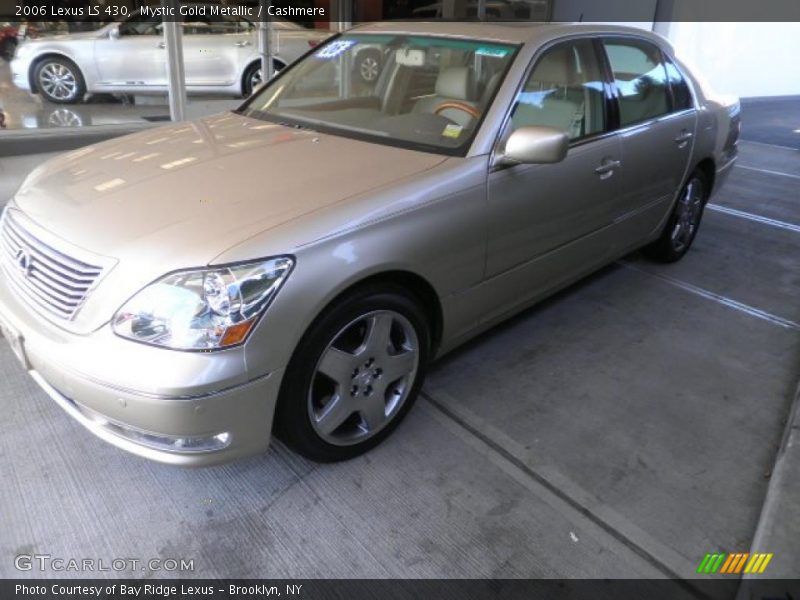 Mystic Gold Metallic / Cashmere 2006 Lexus LS 430