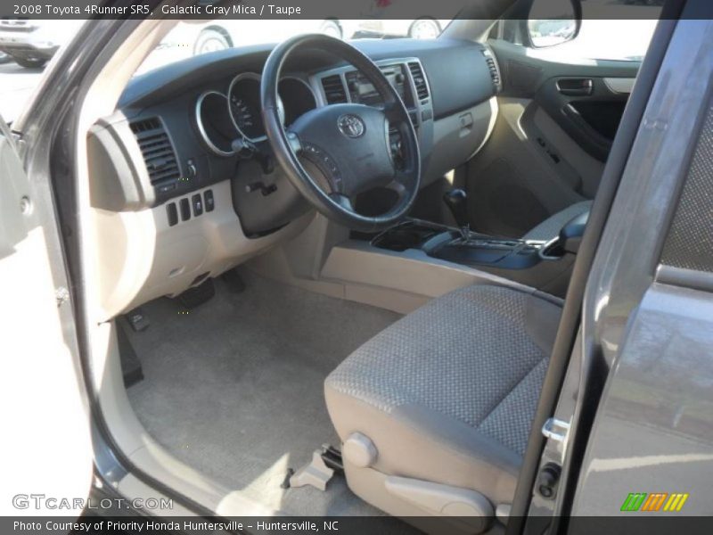 Galactic Gray Mica / Taupe 2008 Toyota 4Runner SR5