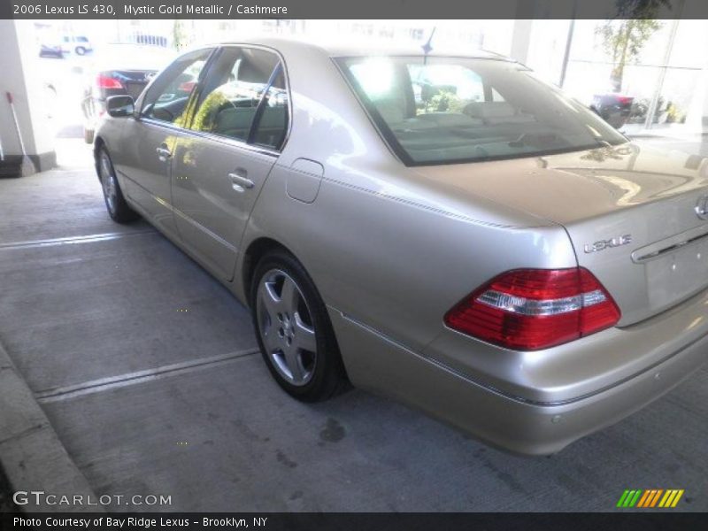 Mystic Gold Metallic / Cashmere 2006 Lexus LS 430