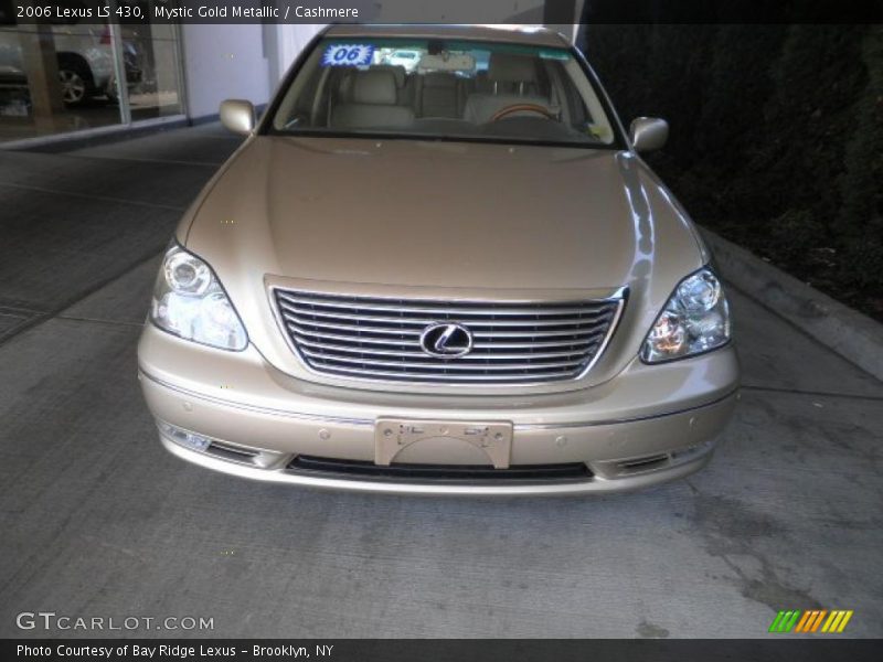 Mystic Gold Metallic / Cashmere 2006 Lexus LS 430