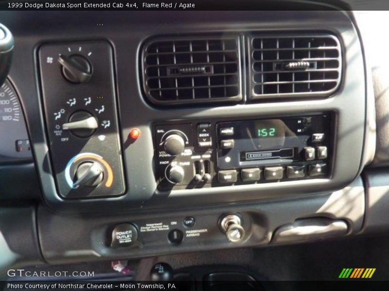 Flame Red / Agate 1999 Dodge Dakota Sport Extended Cab 4x4
