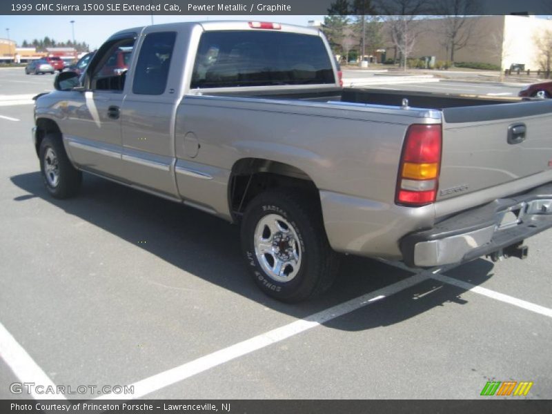 Pewter Metallic / Graphite 1999 GMC Sierra 1500 SLE Extended Cab