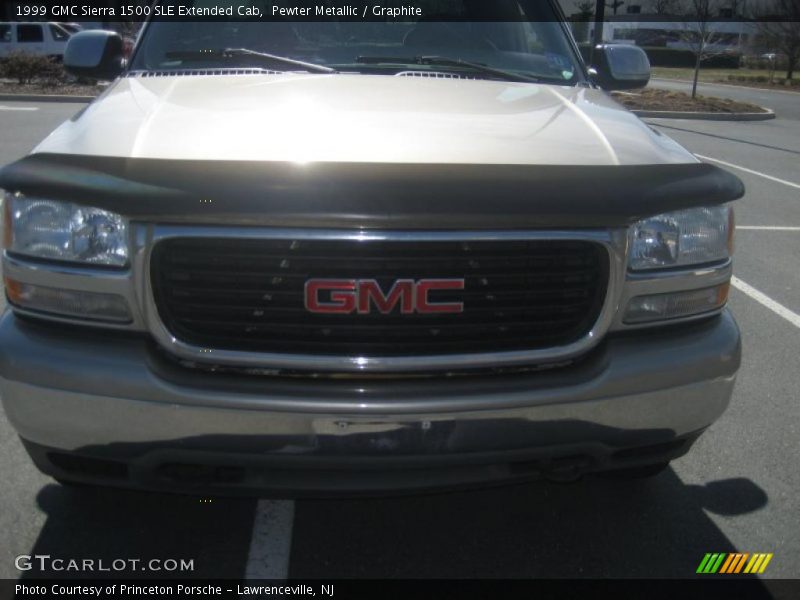 Pewter Metallic / Graphite 1999 GMC Sierra 1500 SLE Extended Cab