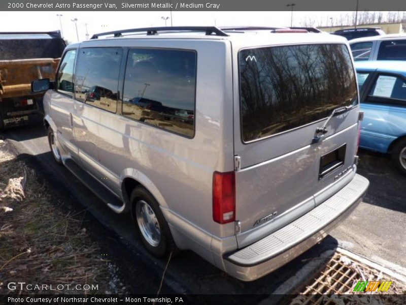 Silvermist Metallic / Medium Gray 2000 Chevrolet Astro Passenger Van