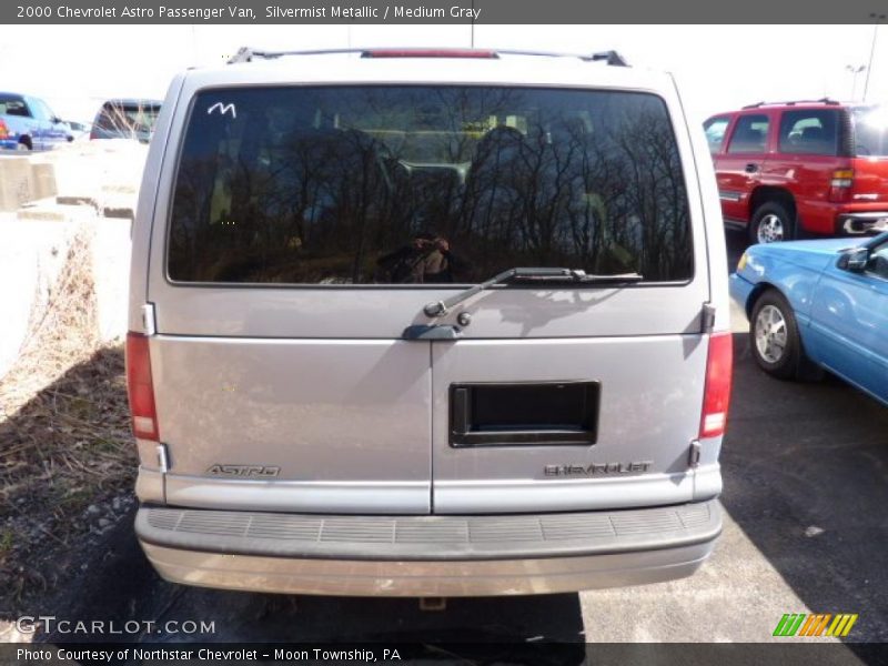 Silvermist Metallic / Medium Gray 2000 Chevrolet Astro Passenger Van