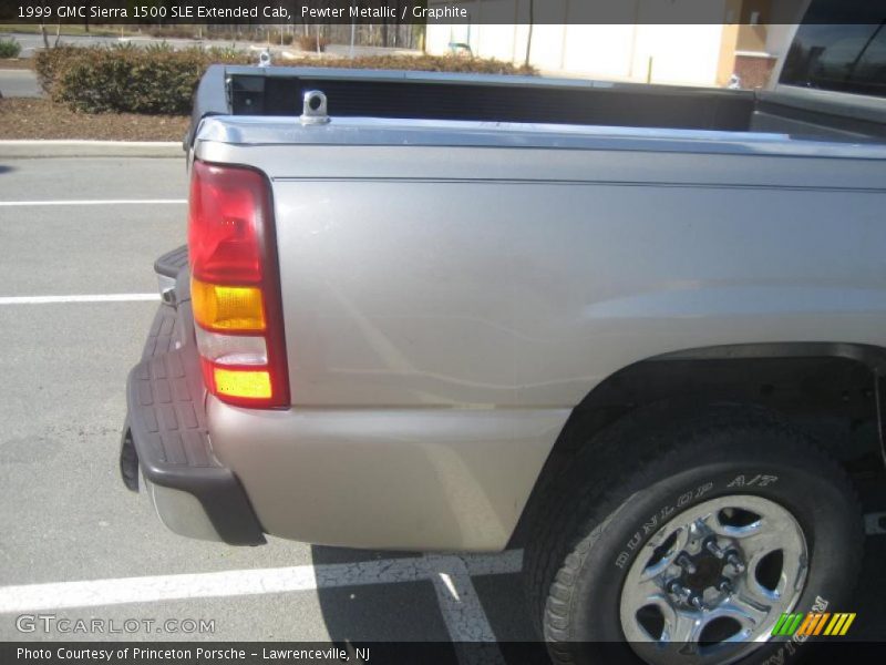 Pewter Metallic / Graphite 1999 GMC Sierra 1500 SLE Extended Cab
