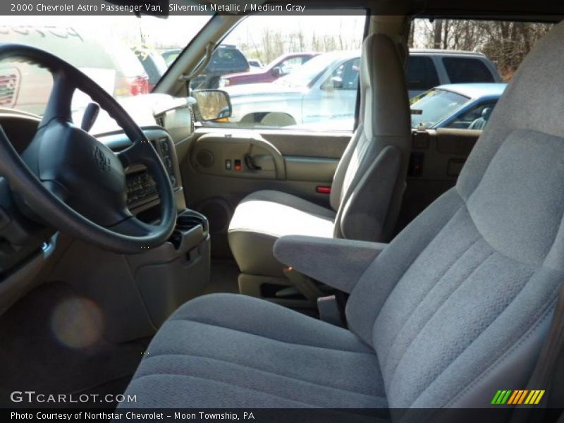 Silvermist Metallic / Medium Gray 2000 Chevrolet Astro Passenger Van