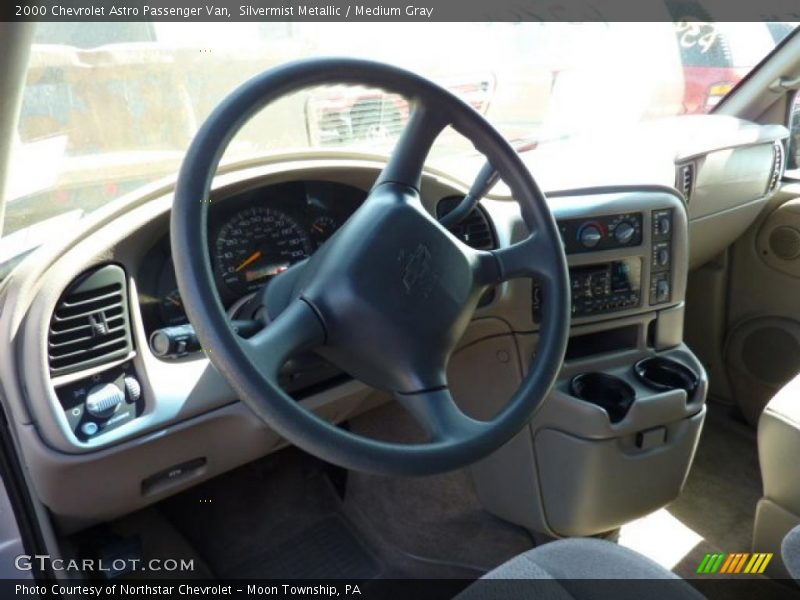 Silvermist Metallic / Medium Gray 2000 Chevrolet Astro Passenger Van