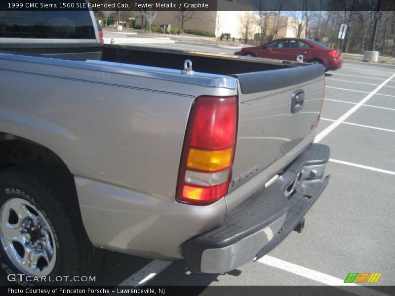 Pewter Metallic / Graphite 1999 GMC Sierra 1500 SLE Extended Cab