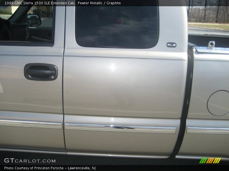 Pewter Metallic / Graphite 1999 GMC Sierra 1500 SLE Extended Cab