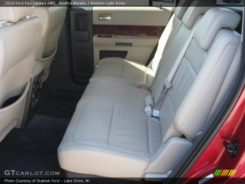 Redfire Metallic / Medium Light Stone 2009 Ford Flex Limited AWD