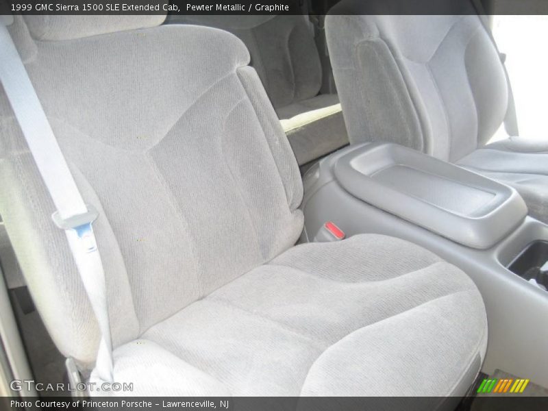 Pewter Metallic / Graphite 1999 GMC Sierra 1500 SLE Extended Cab