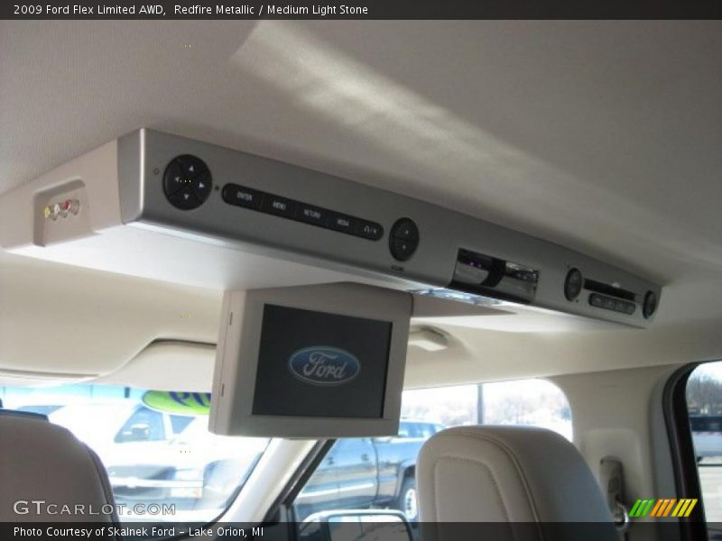 Redfire Metallic / Medium Light Stone 2009 Ford Flex Limited AWD