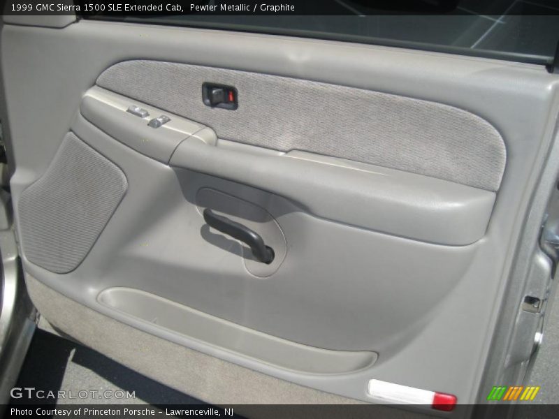 Pewter Metallic / Graphite 1999 GMC Sierra 1500 SLE Extended Cab