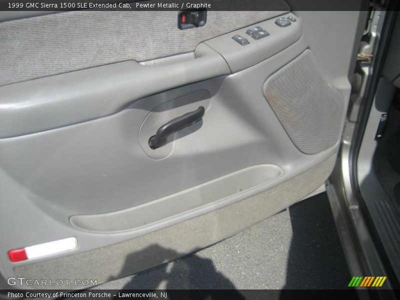 Pewter Metallic / Graphite 1999 GMC Sierra 1500 SLE Extended Cab