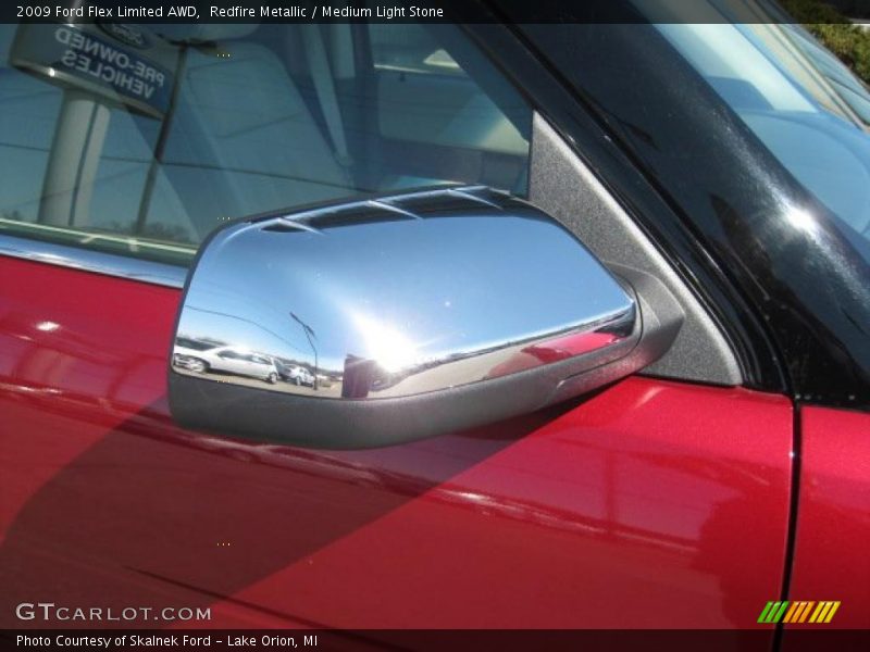 Redfire Metallic / Medium Light Stone 2009 Ford Flex Limited AWD